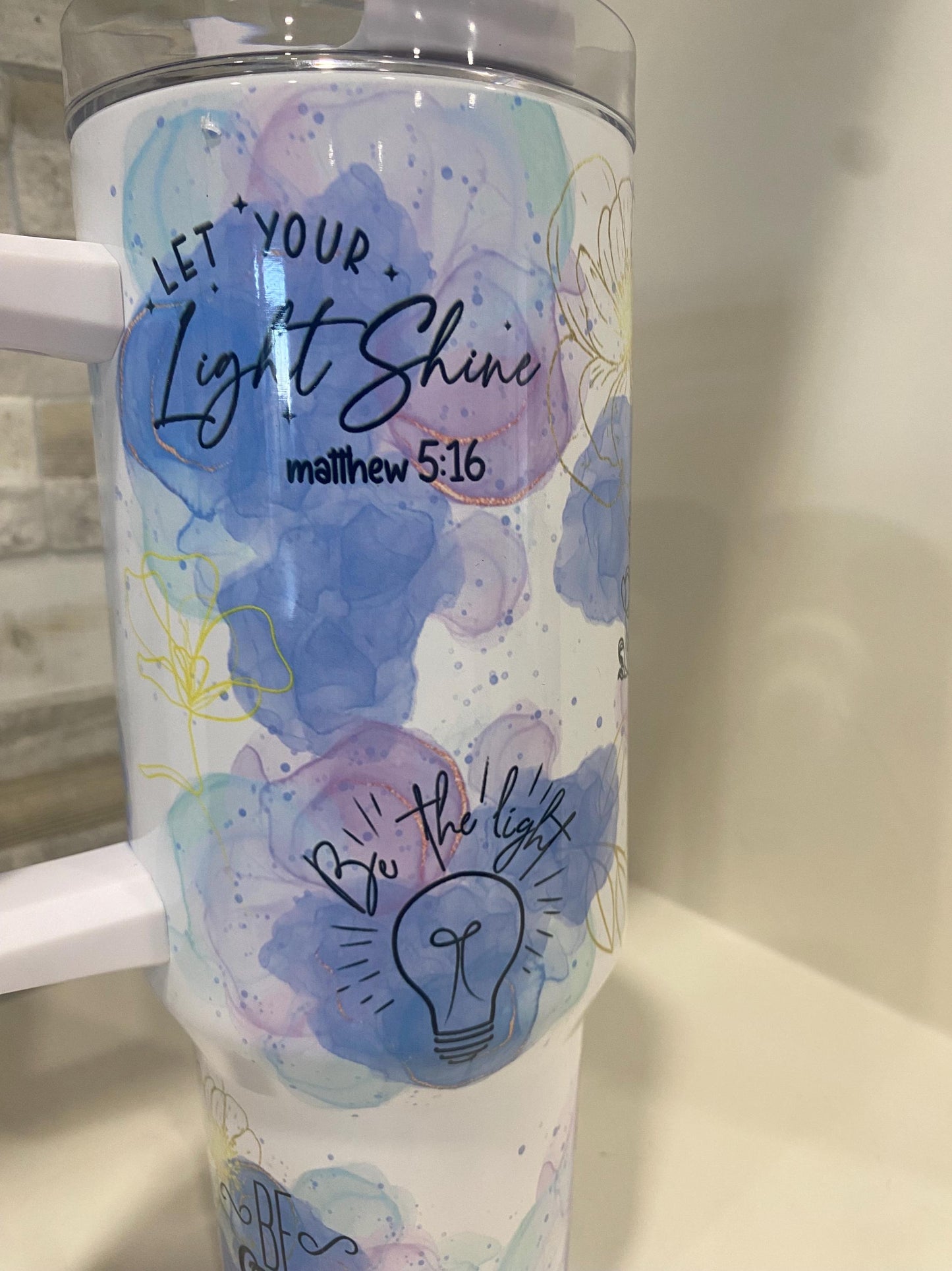 Faith affirmation.Bible verse 40 oz tumbler. Bible verse tumbler. Made to worship Christian mug. Christian tumbler. Bible verse-inspired mug