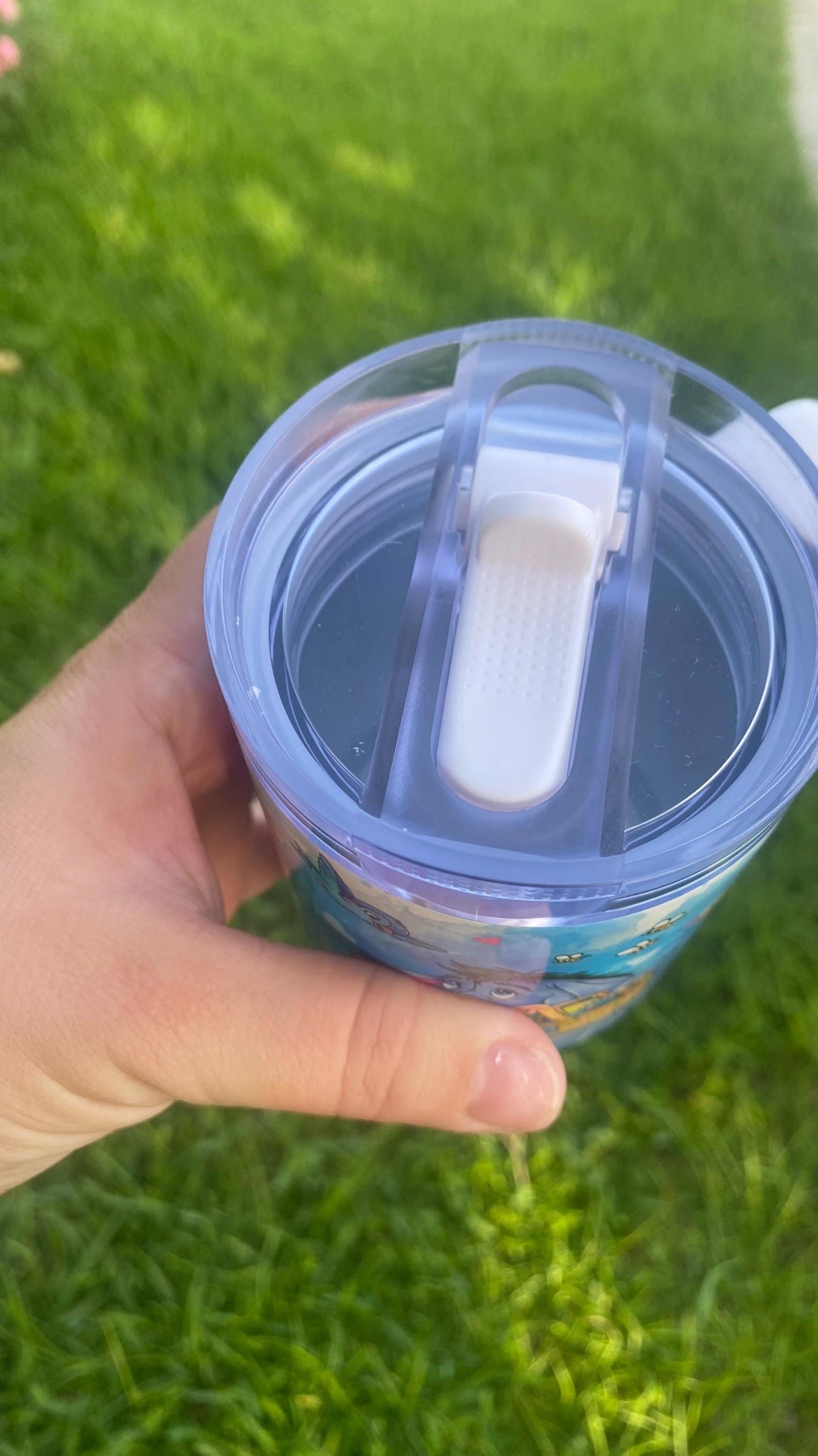 kids tumbler 14 oz. personalized kids cup. Winnie the Pooh tumbler