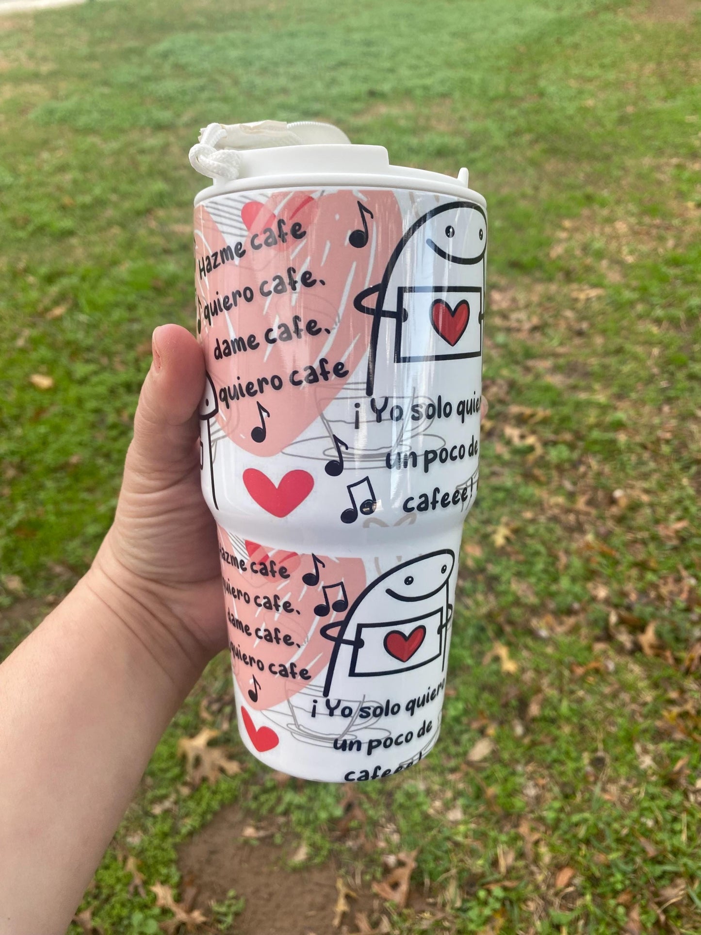 But first coffee. Coffee mug 20 oz. Coffee tumbler 20 oz. Personalized coffee tumbler