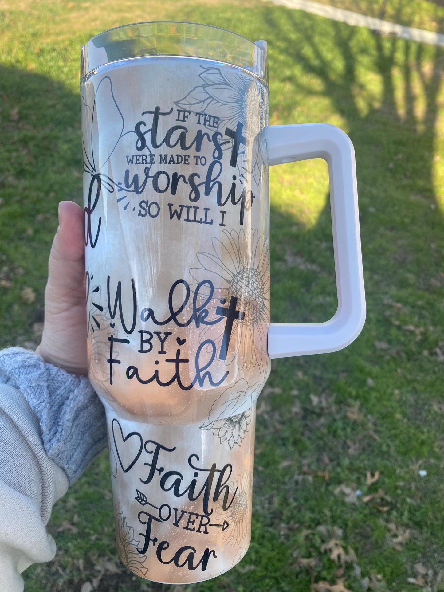 I am a child of God tumbler. Bible verse 40 oz tumbler. Bible verse inspired Tumbler. Christian mug gift.