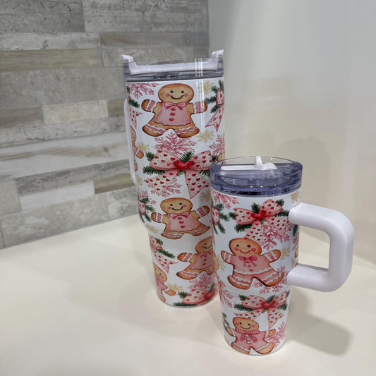 Mommy and Me tumbler set. Christmas tumbler. 40 tumbler. 14 kids sippy tumbler. Matching tumbler with kids