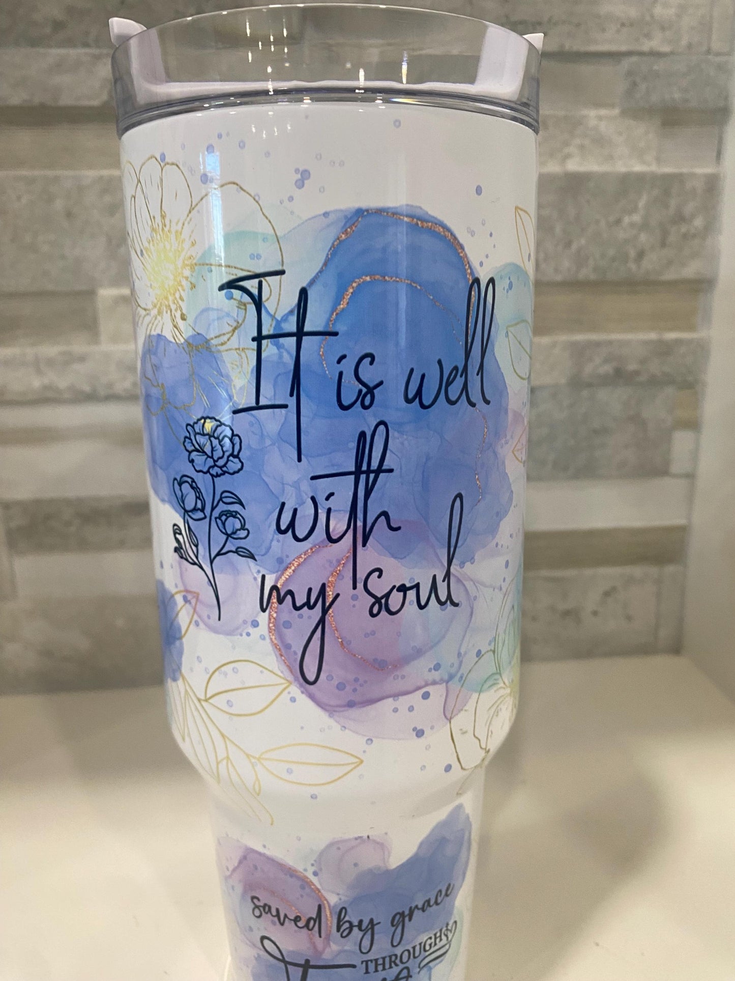 Faith affirmation.Bible verse 40 oz tumbler. Bible verse tumbler. Made to worship Christian mug. Christian tumbler. Bible verse-inspired mug