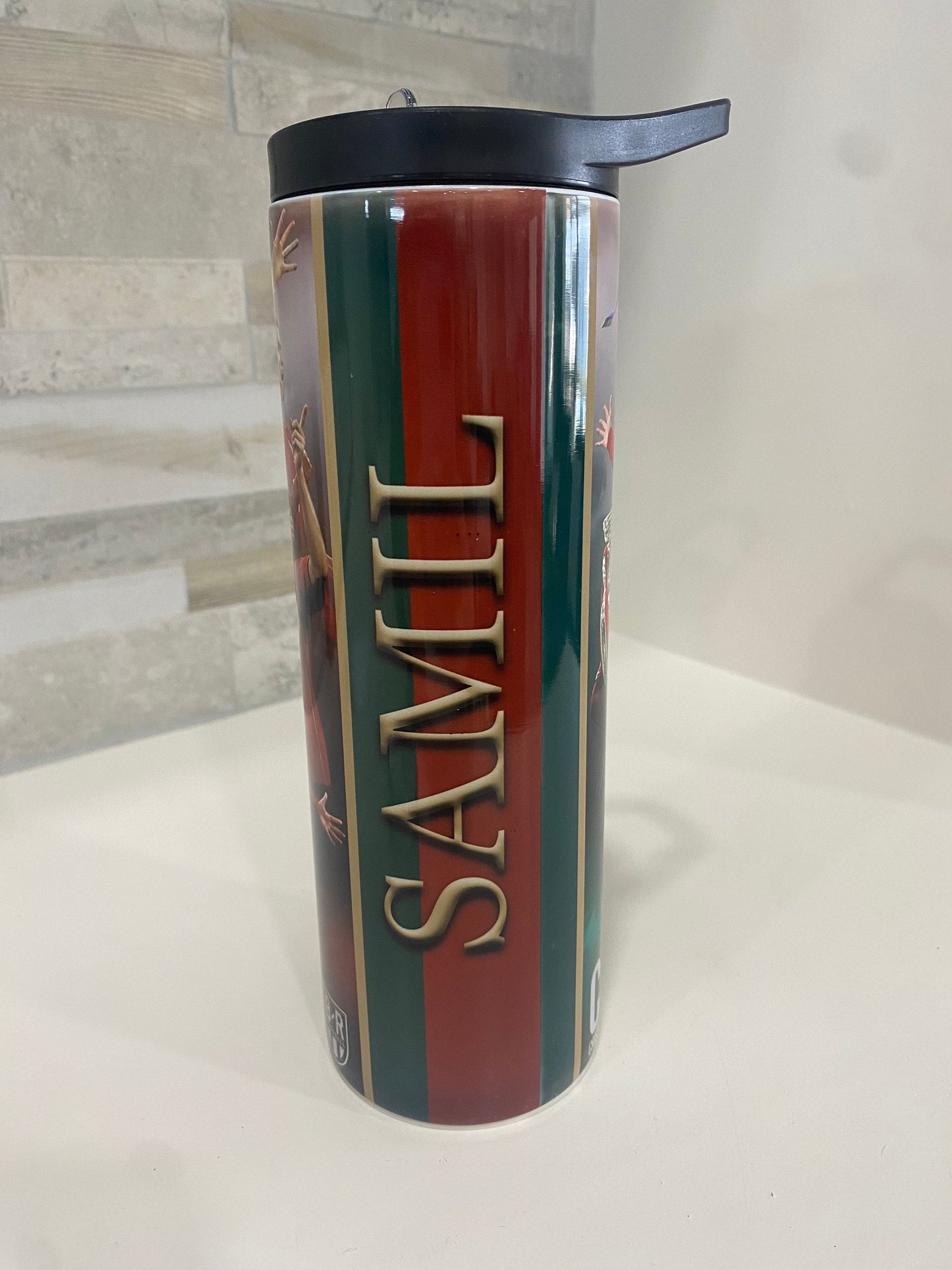 Cristiano Ronaldo personalized water bottle and tumbler. 20 oz personalized tumbler. Soccer team. Portugal football. Team personalized cup.